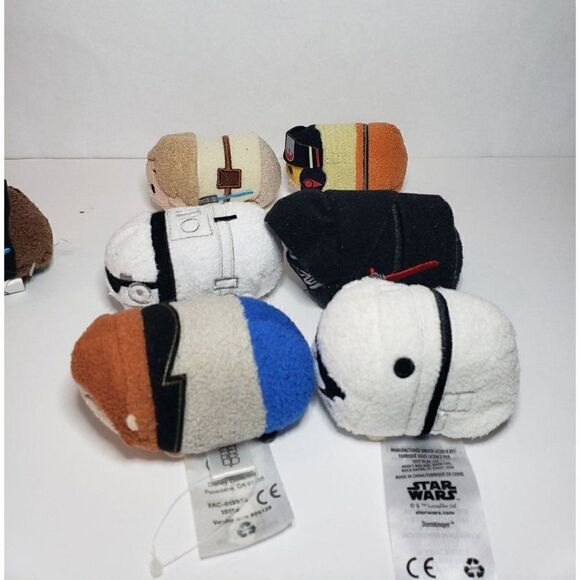 Star Wars Tsum Tsum Plush Figures Stuffed 10 Piece Character Bundle Set NEW - Picture 9 of 10